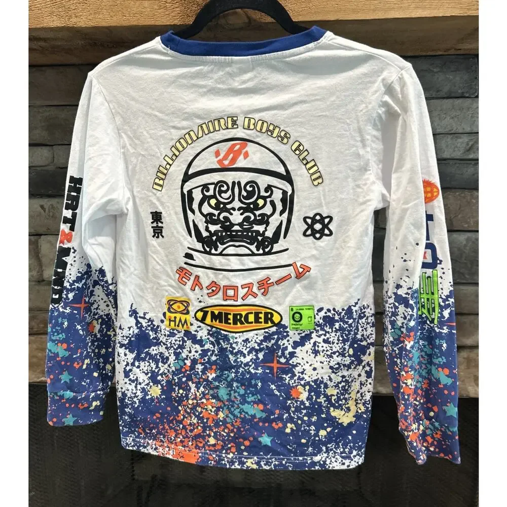 YOUTH Billionaire Boys Club Pegasus Long Sleeve T Shirt Size 9 / 10 *C9